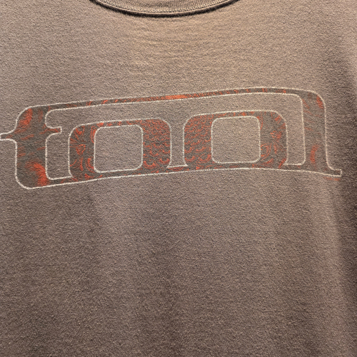 VTG Y2K TOOL Los Angels Gray T-Shirt Rock Band: XL
