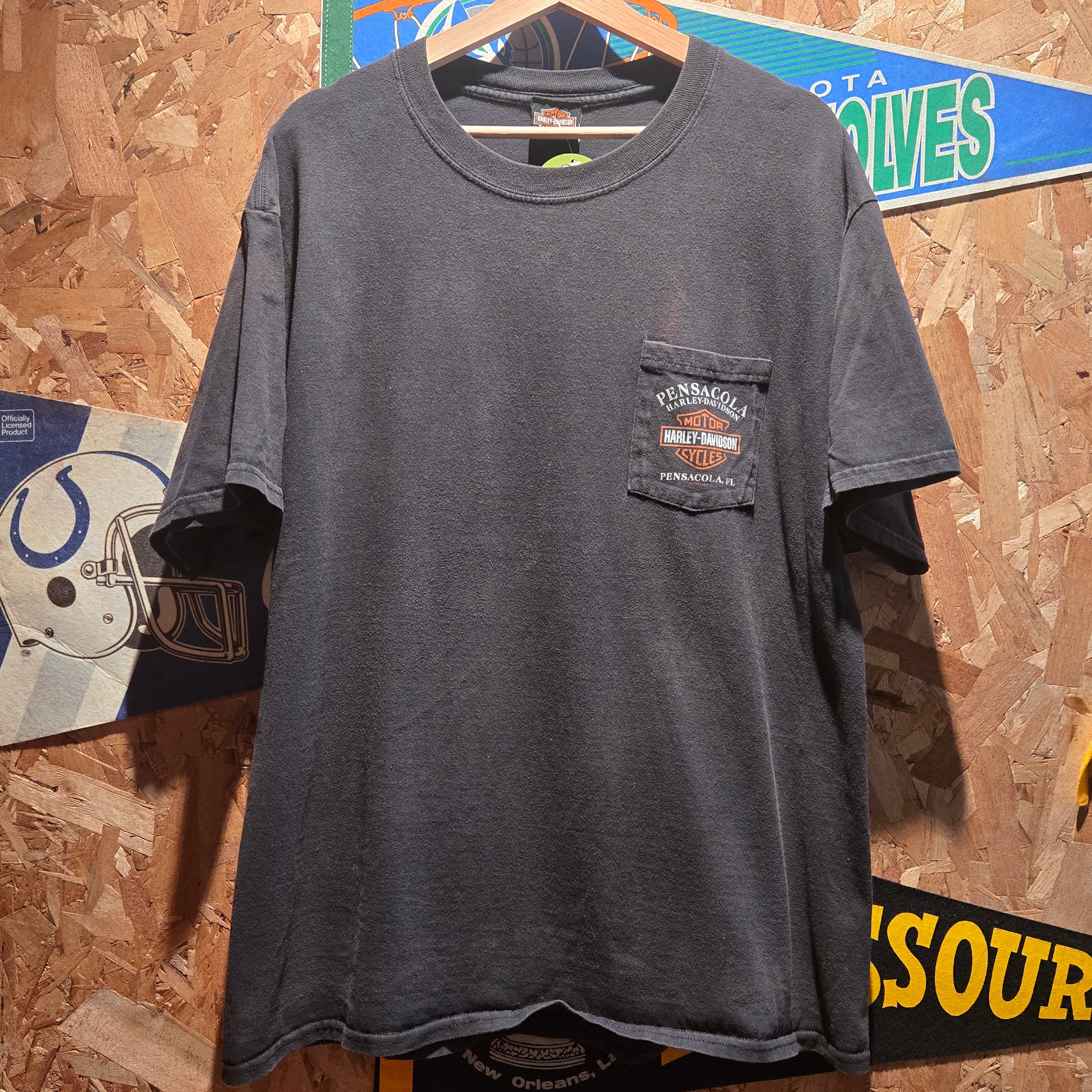 Harley Davidson 2021 Pensacola Black T-Shirt: XL