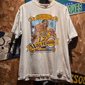 VTG Nutmeg Magic Johnson #32 White T-Shirt: Medium