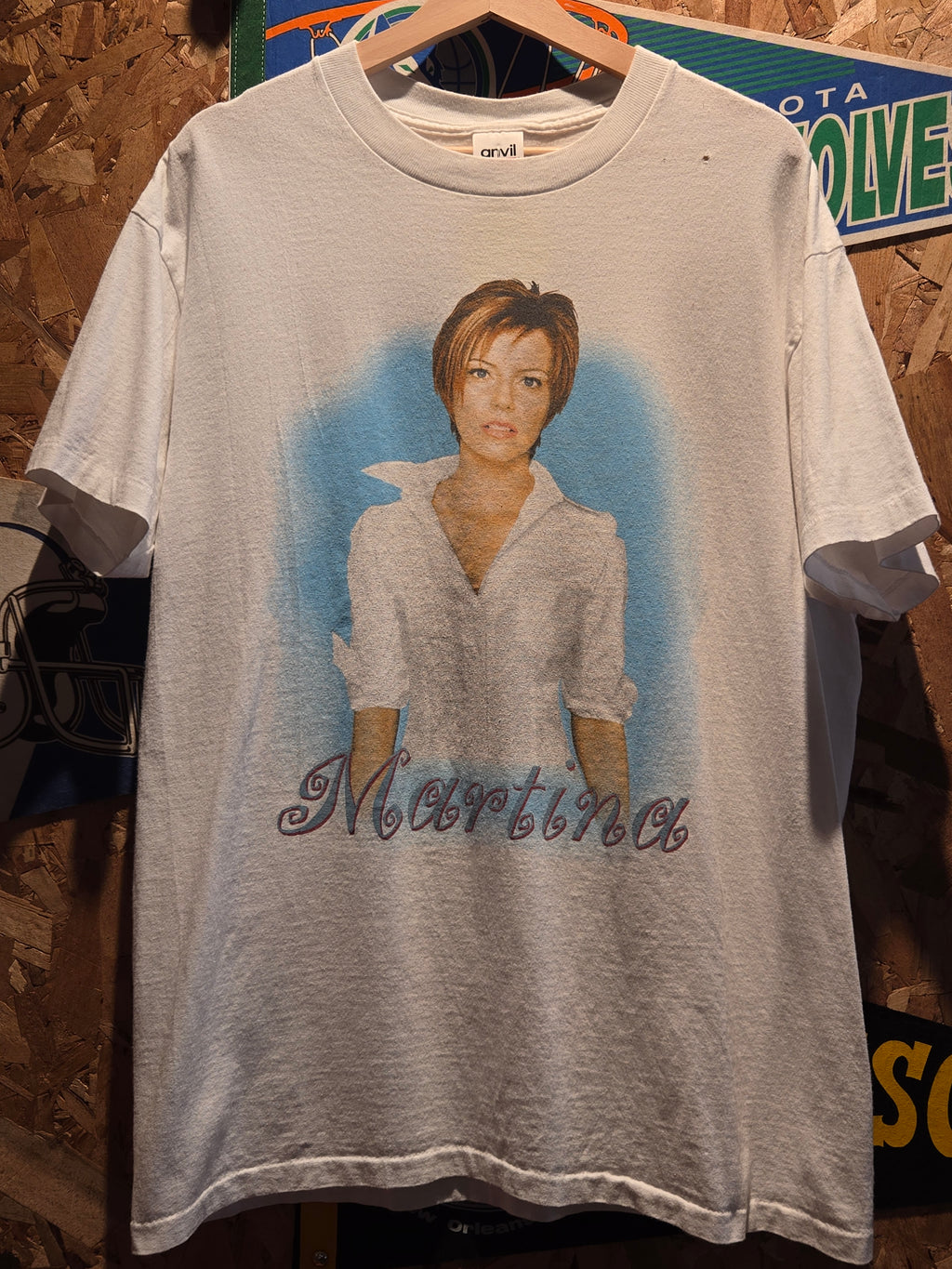 VTG 1999 Martina McBride Emotion Tour Graphic T-Shirt :Large