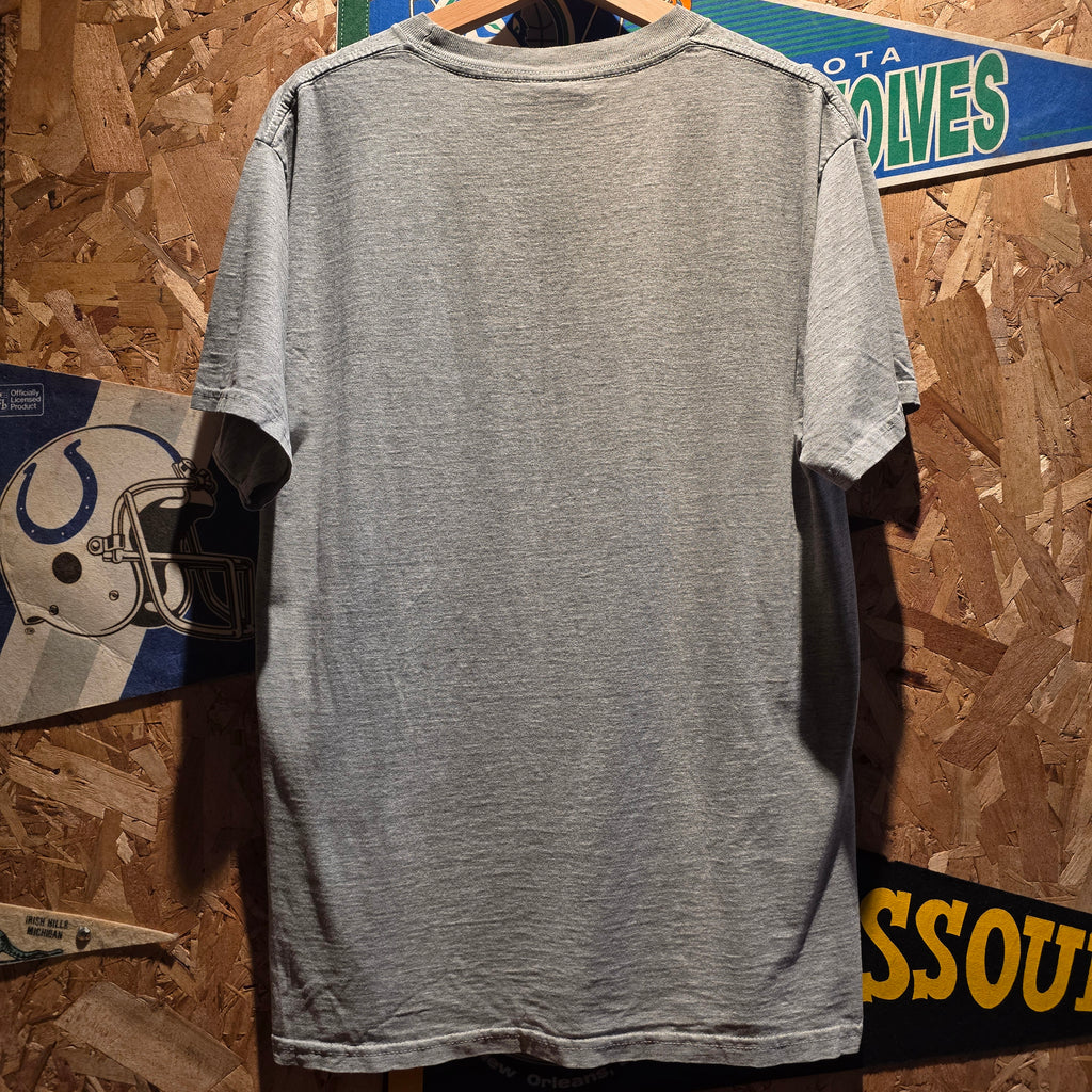 VTG Indiana Hoosiers University Grey T-shirt TSI: Large
