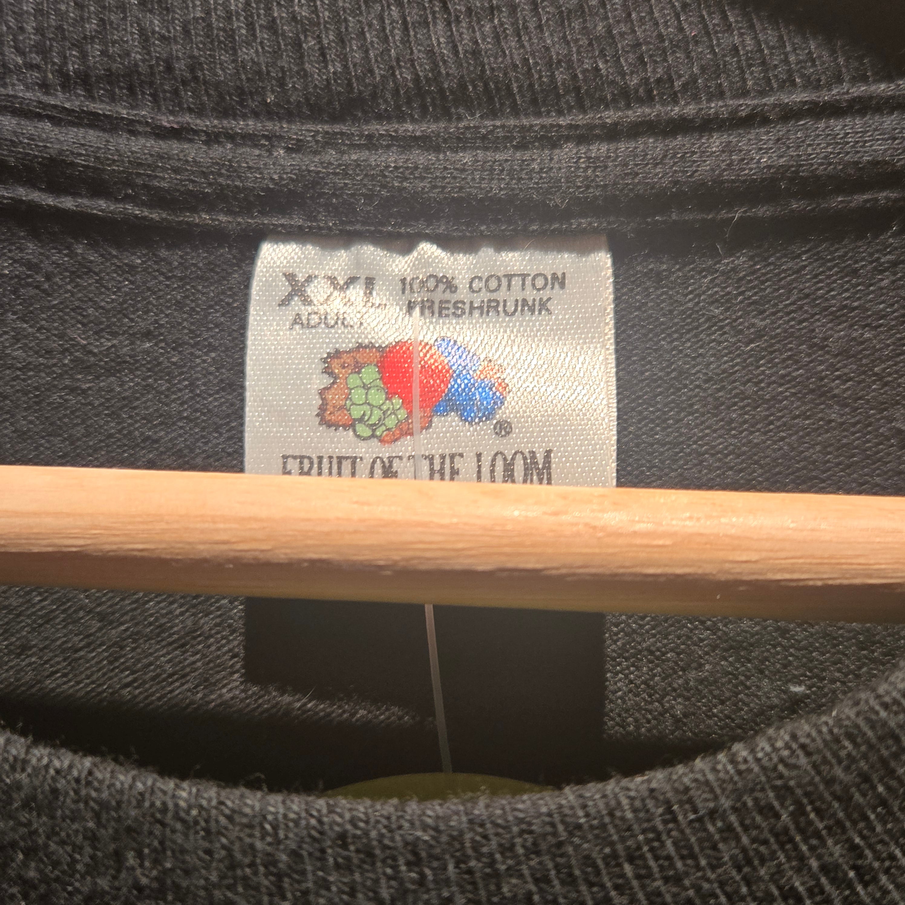 Vtg AOP Fruit Of The Loom Harlequin Jungle Theme T-Shirt: 2XL