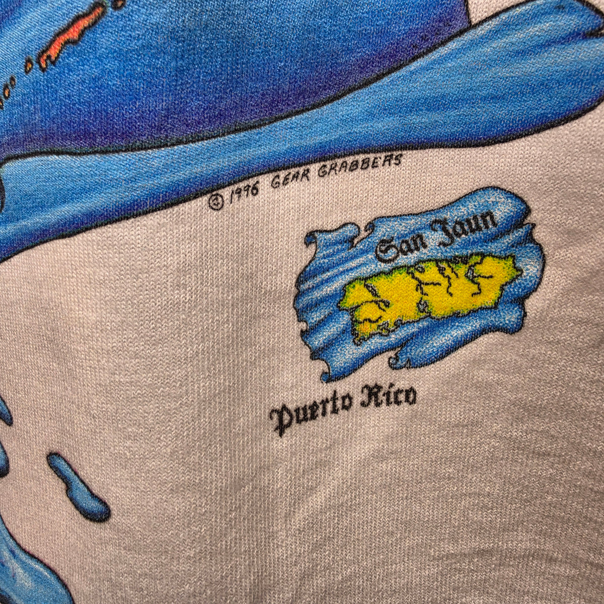 VTG Hooters Daytona White Graphic Double-Sided T-shirt: XXL