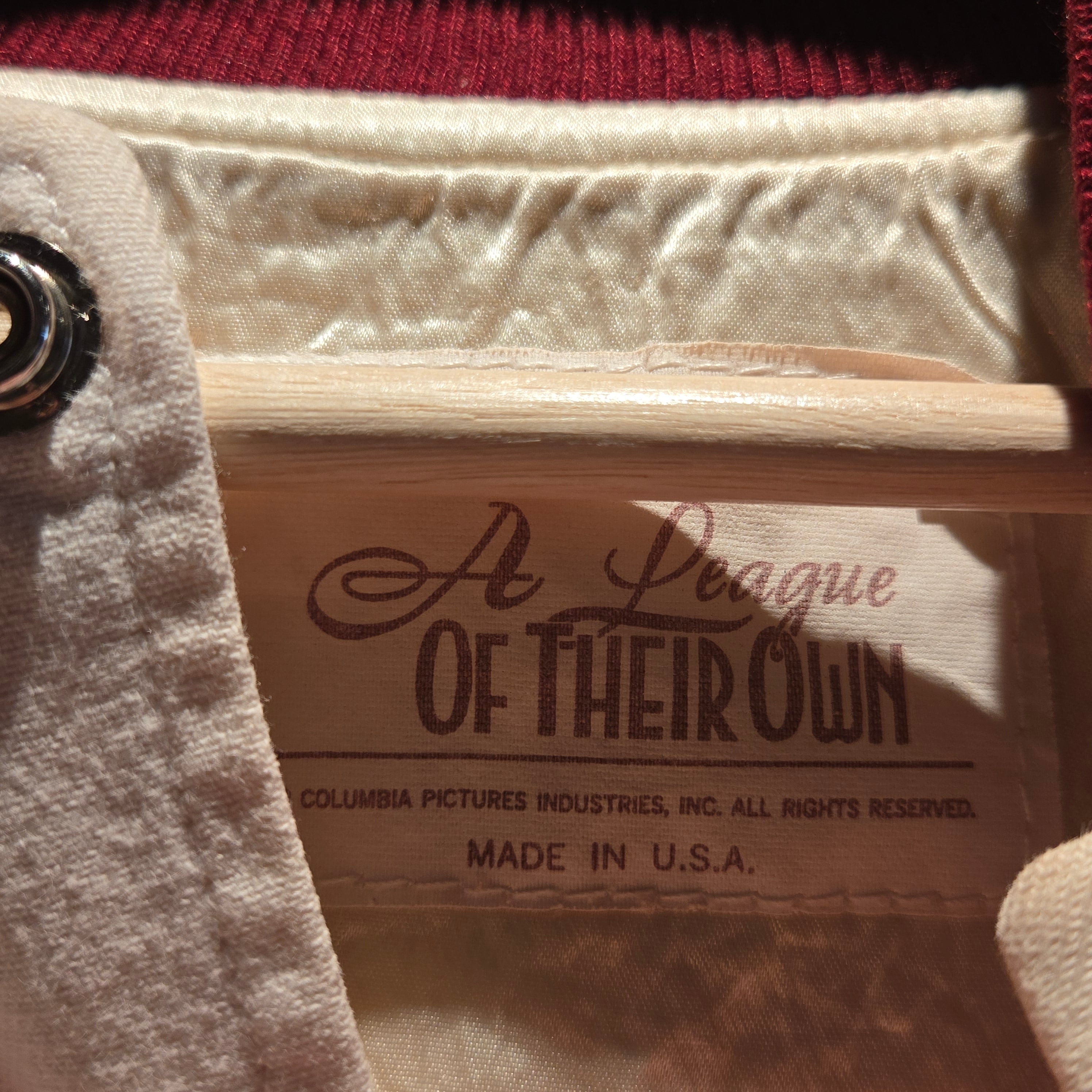 VTG 1992 A League of Their Own Official Cast & Crew Jacket: Medium