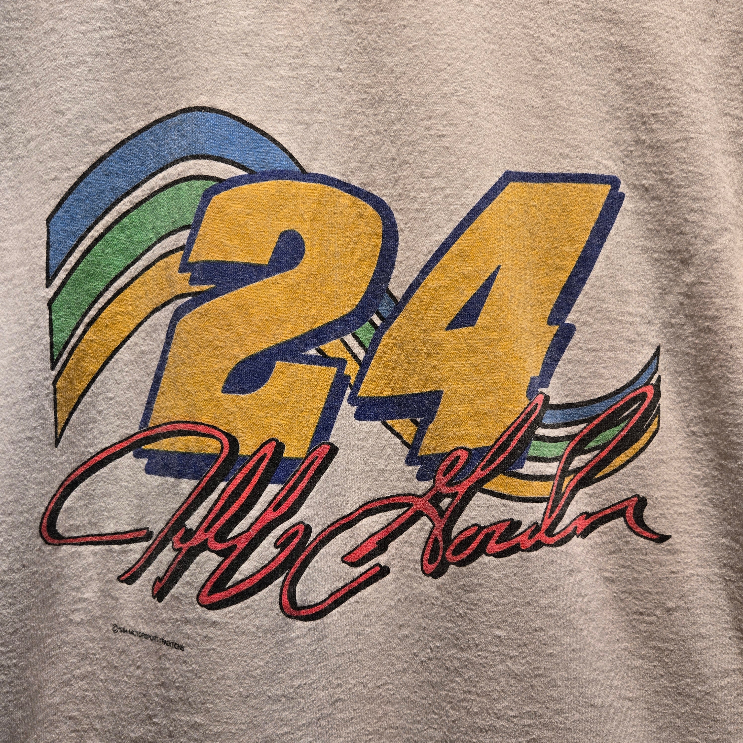 VTG 1993 Jeff Gordon Rookie Of The Year T-Shirt: Large