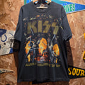 VTG 90's Kiss Alive/Worldwide Hottest Band In The World Black Tour T-Shirt: XL