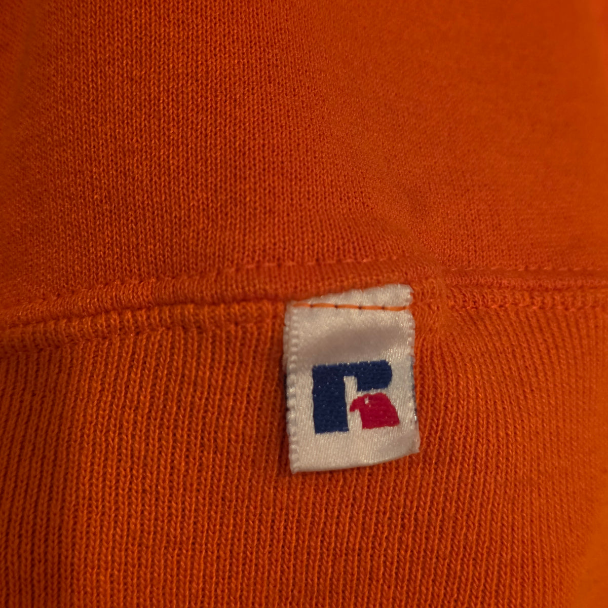 VTG Russell Illinois University Illini Orange Sweatshirt: XL