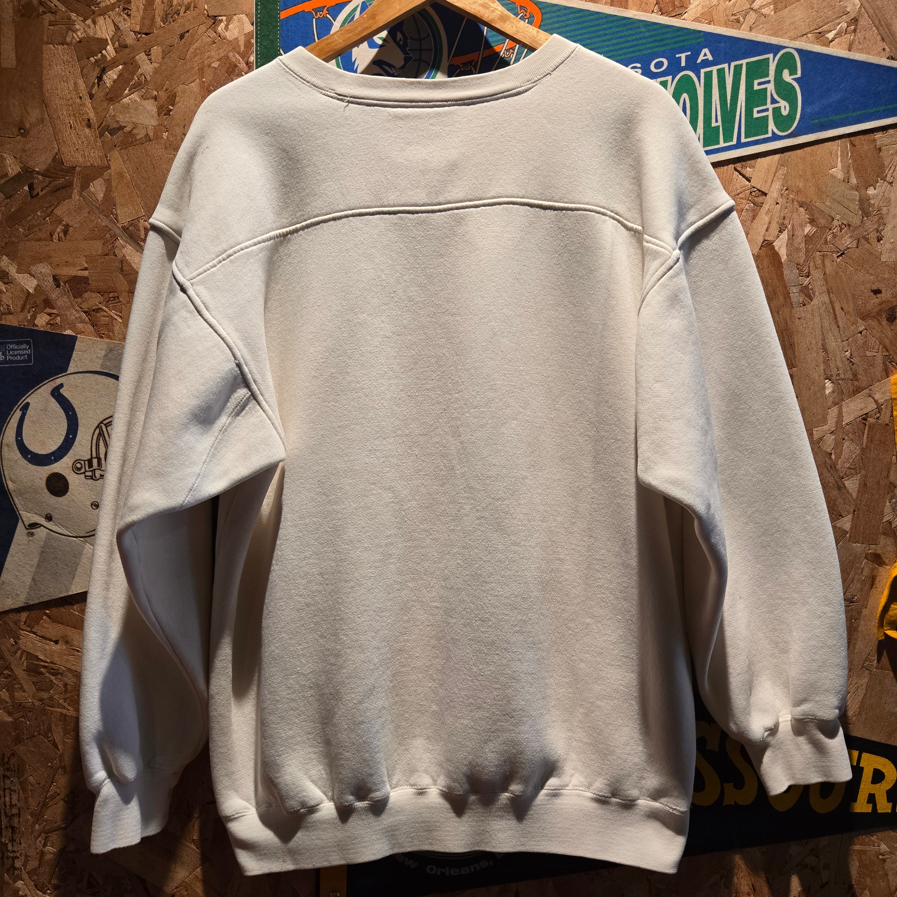 VTG Indiana Hoosiers Bloomington Galt Crew Thick Sweatshirt: Large