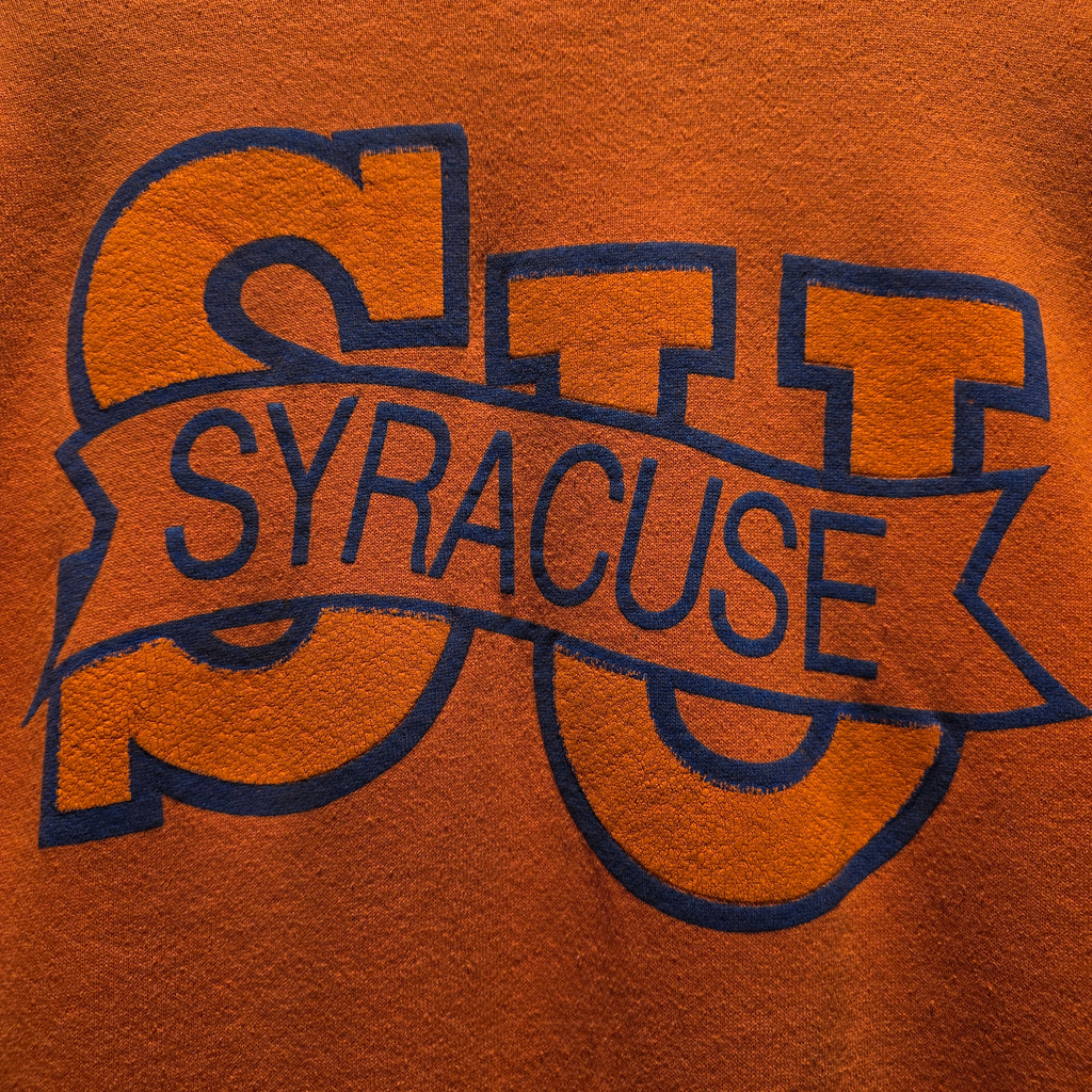 VTG Syracuse University Orangemen Crewneck Sweatshirt: XL