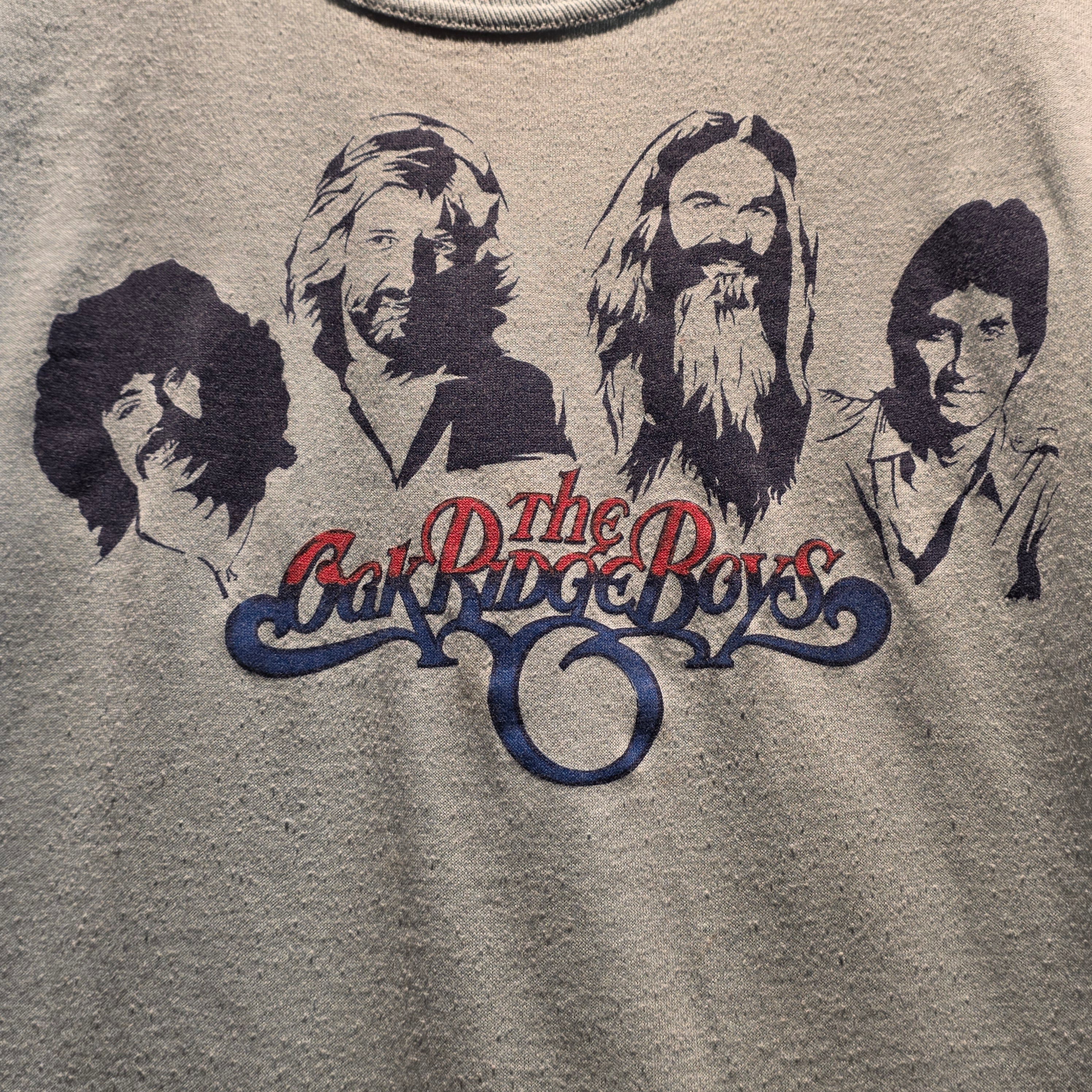 VTG 80's Oak Ridge Boys Deliver Graphic Tour T-Shirt: Small