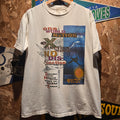 VTG One World Nation Extinction Makes No Distinction Graphic T-Shirt: Large