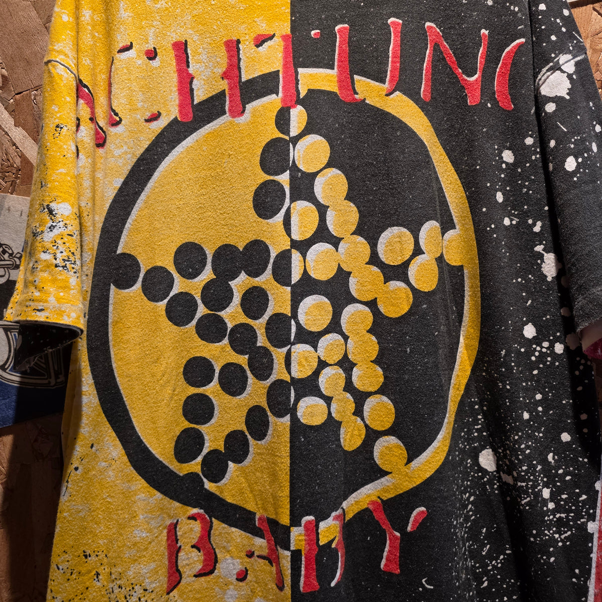 VTG U2 Concert T-Shirt Original Achtung Baby 1991 All Over Print: XXL