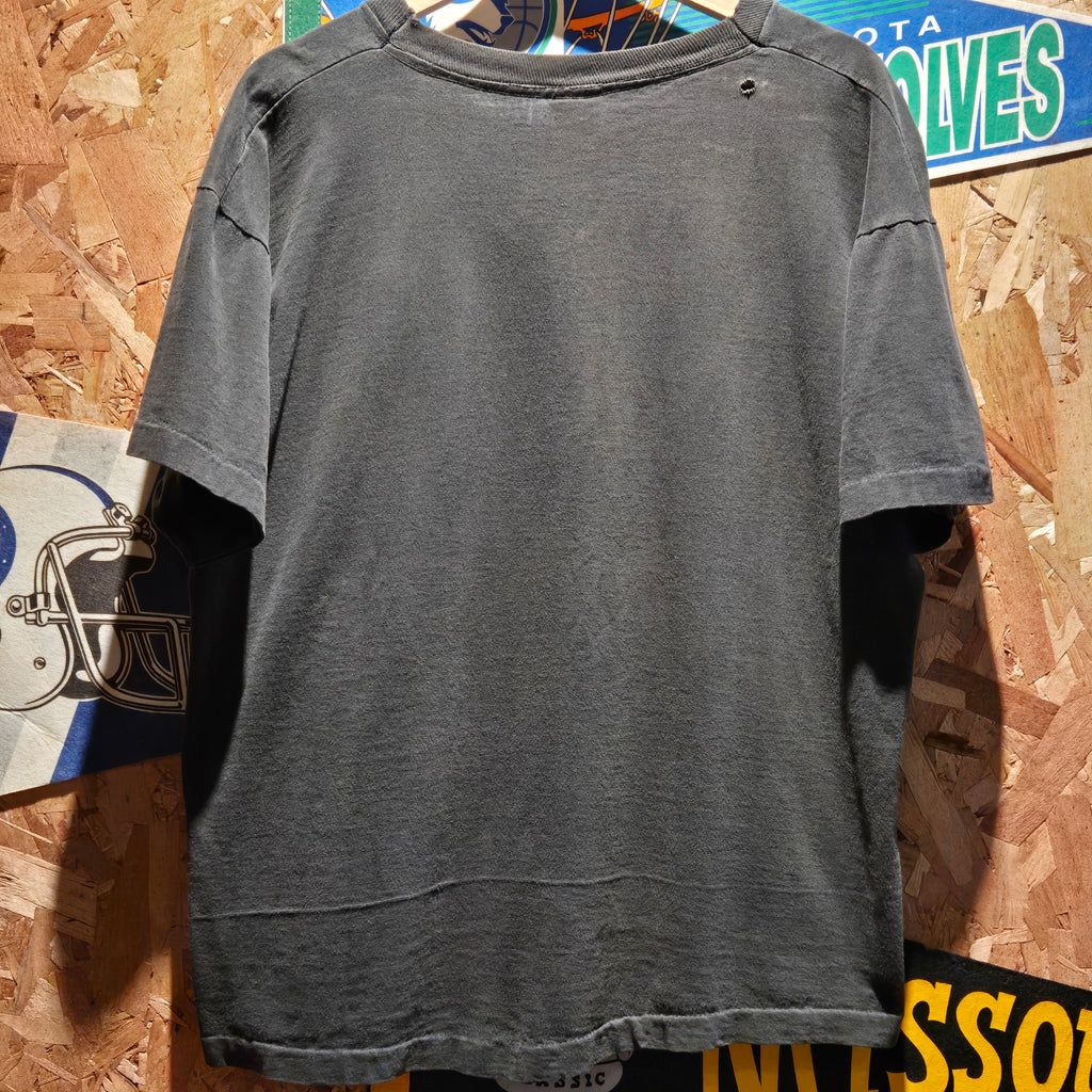 VTG 1991 Guaranteed To Behave "Not" Black T-Shirt: XL