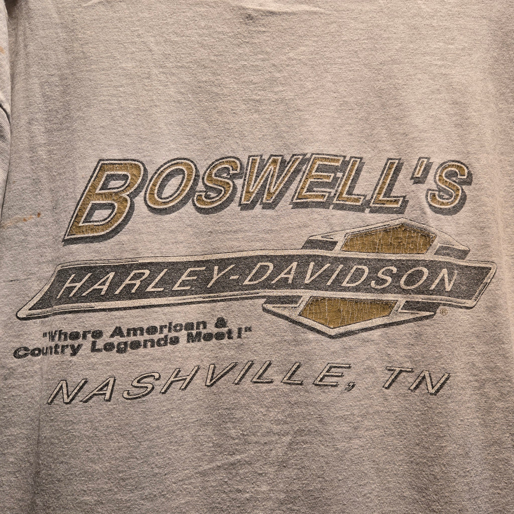 VTG 1998 Harley Davidson 95th Anniversary Gray T-Shirt: XL