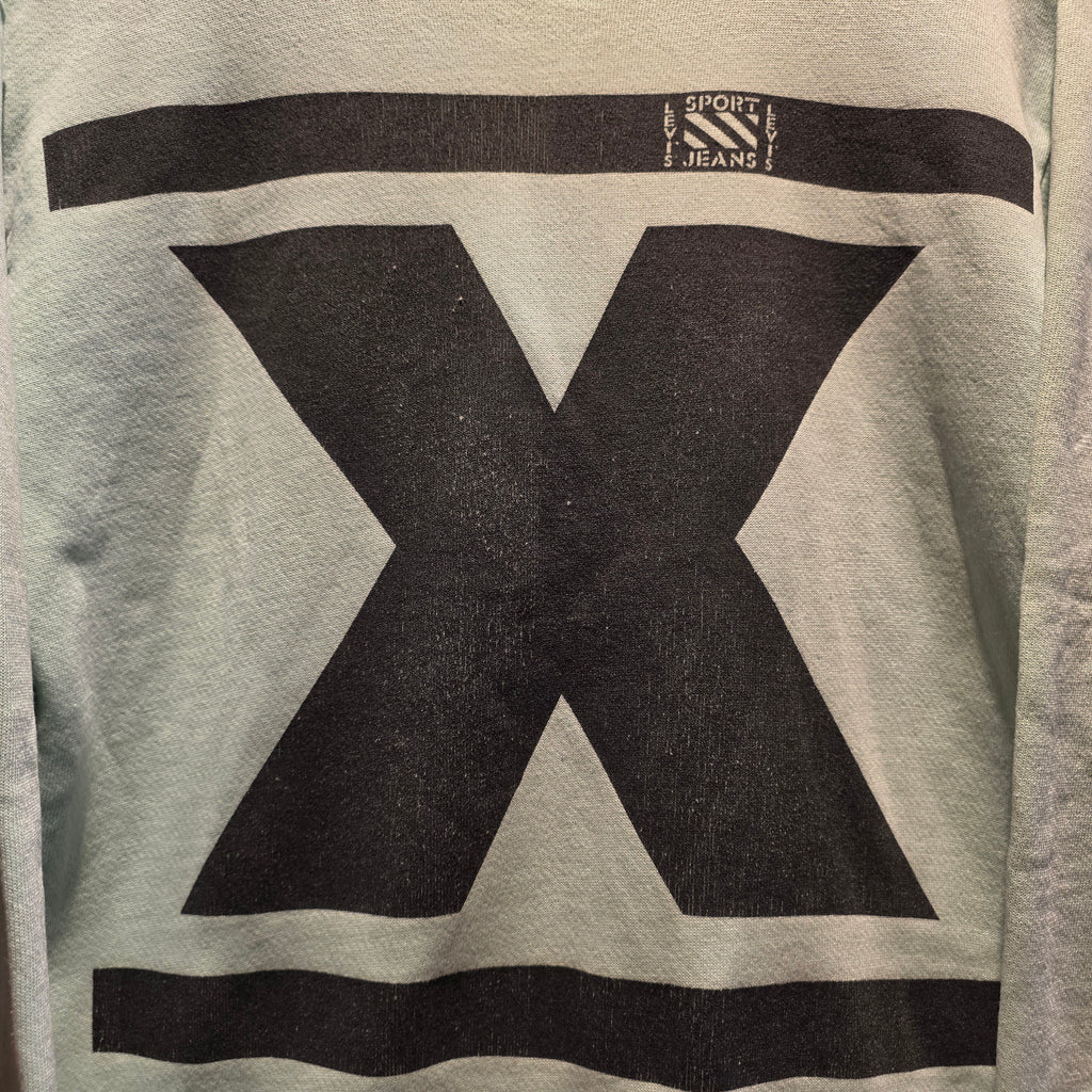 VTG Rare Levis Sport X Cellent Sweatshirt Made In USA: Large