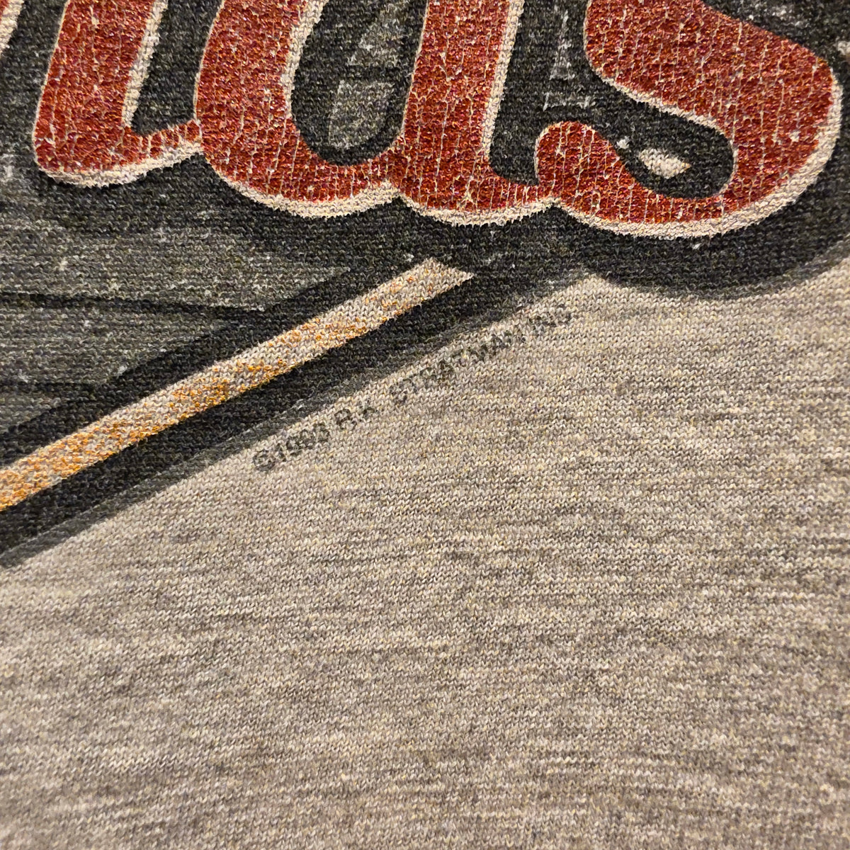 VTG 1993 Harley Davidson Single Stitch Grey Villa Park Illinois T-shirt: XL