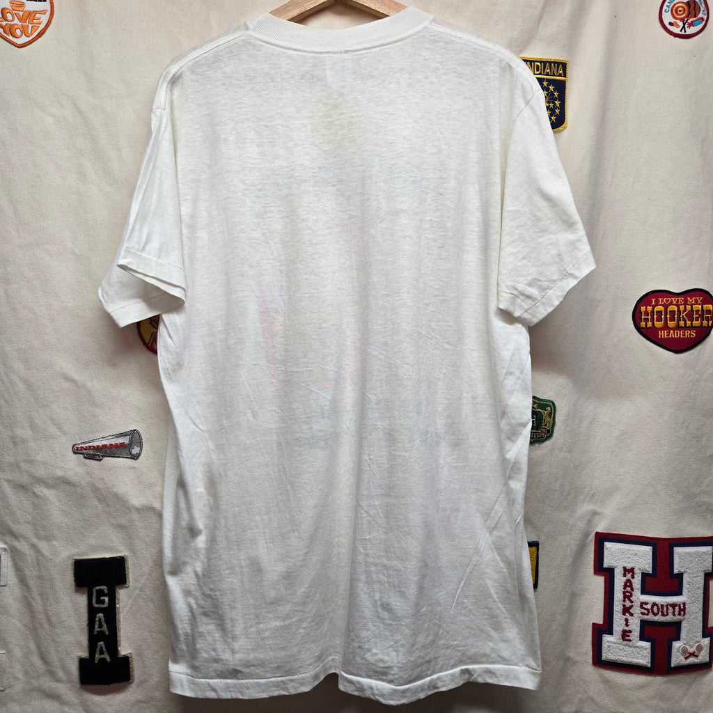 VTG 90's "HELP I've Fallen... And I Can't Reach My Beer" Graphic T-Shirt: XL