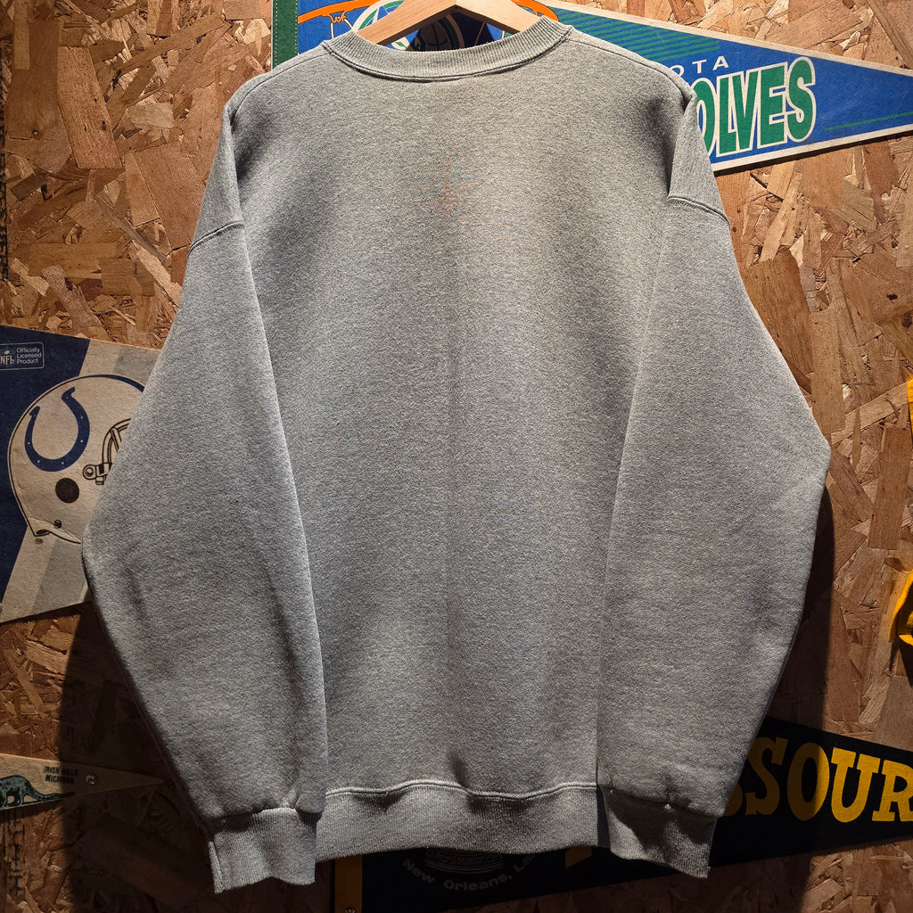 VTG Indiana Hoosiers Grey Sweatshirt Jostens Sportswear: XL