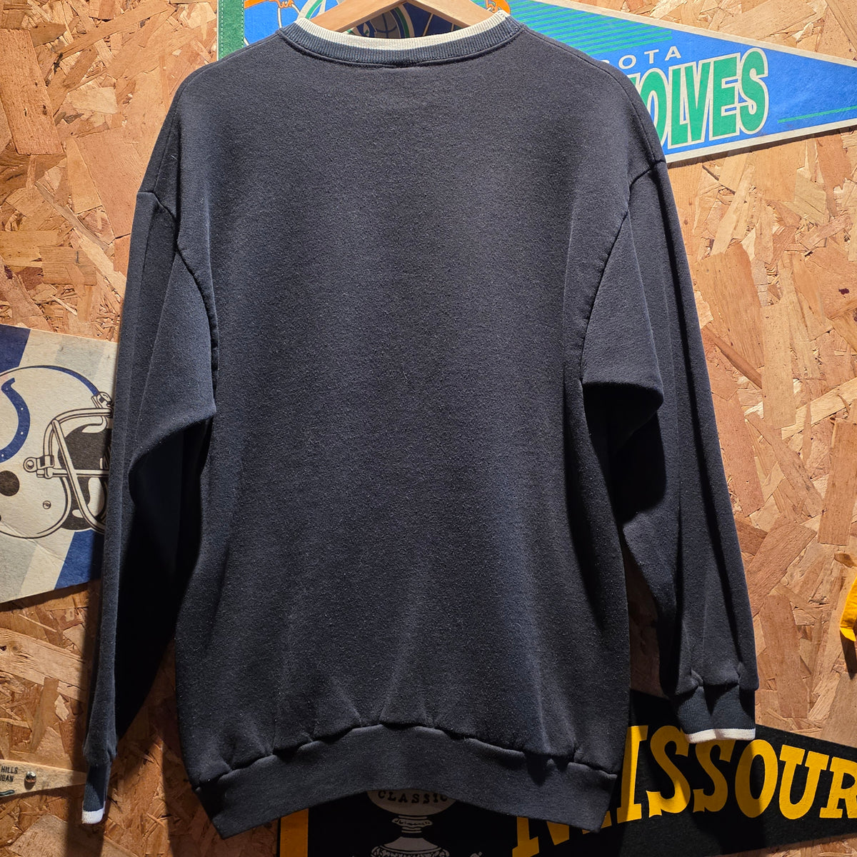 VTG Mickey Unlimited Black Sweatshirt Mickey Mouse, Goofy: Large