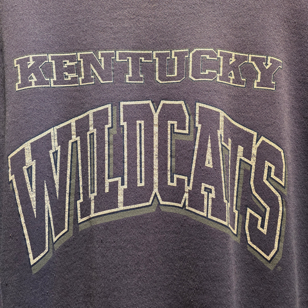 VTG Jansport University Of Kentucky Wildcats Navy Sweatshirt: XL