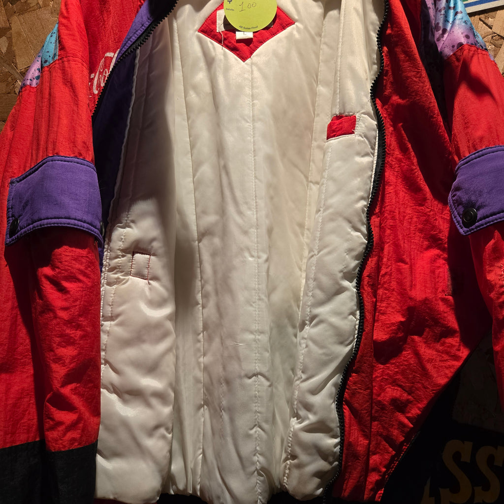 VTG Coca Cola Albertville 1992 Olympics Jacket Ski Winter Retro 90s: Large