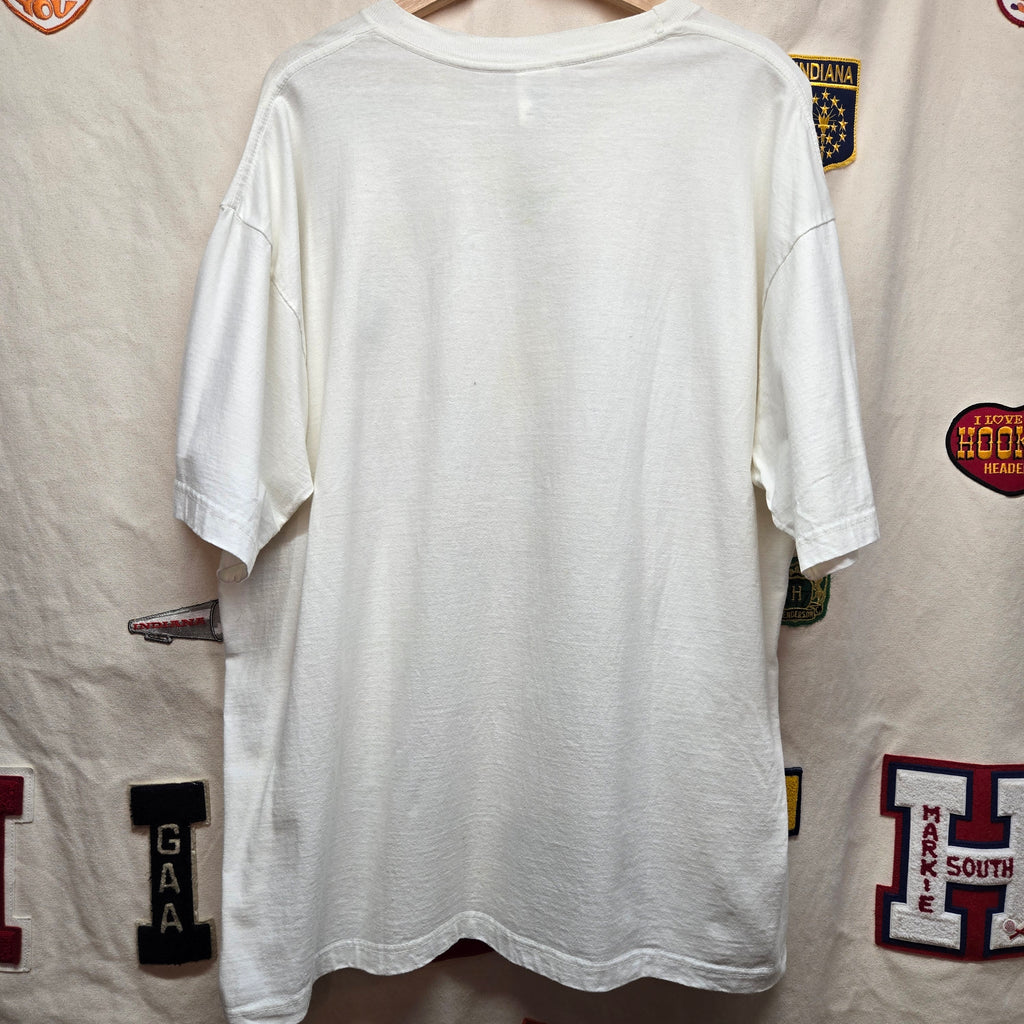 VTG Abduct U Area 51 Graphic Alien T-Shirt: XXL