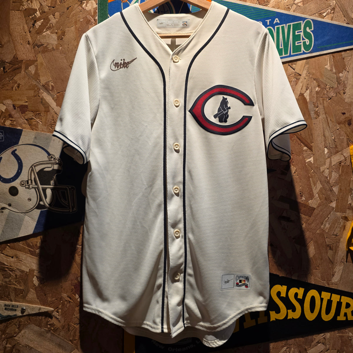 Nike Cooperstown Chicago Cubs Jersey: Small