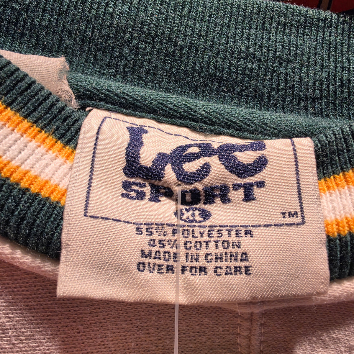 VTG Lee Sports Green Bay Packers Sweatshirt: XL