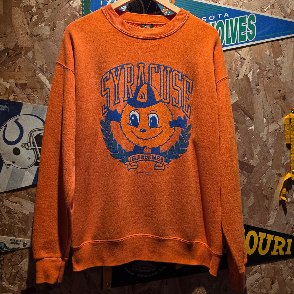 VTG Syracuse University Orangemen Crewneck Sweatshirt: XL