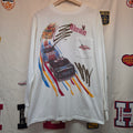 VTG Nascar Winston Cup Pocket Long Sleeve Double Sided T-Shirt: XL