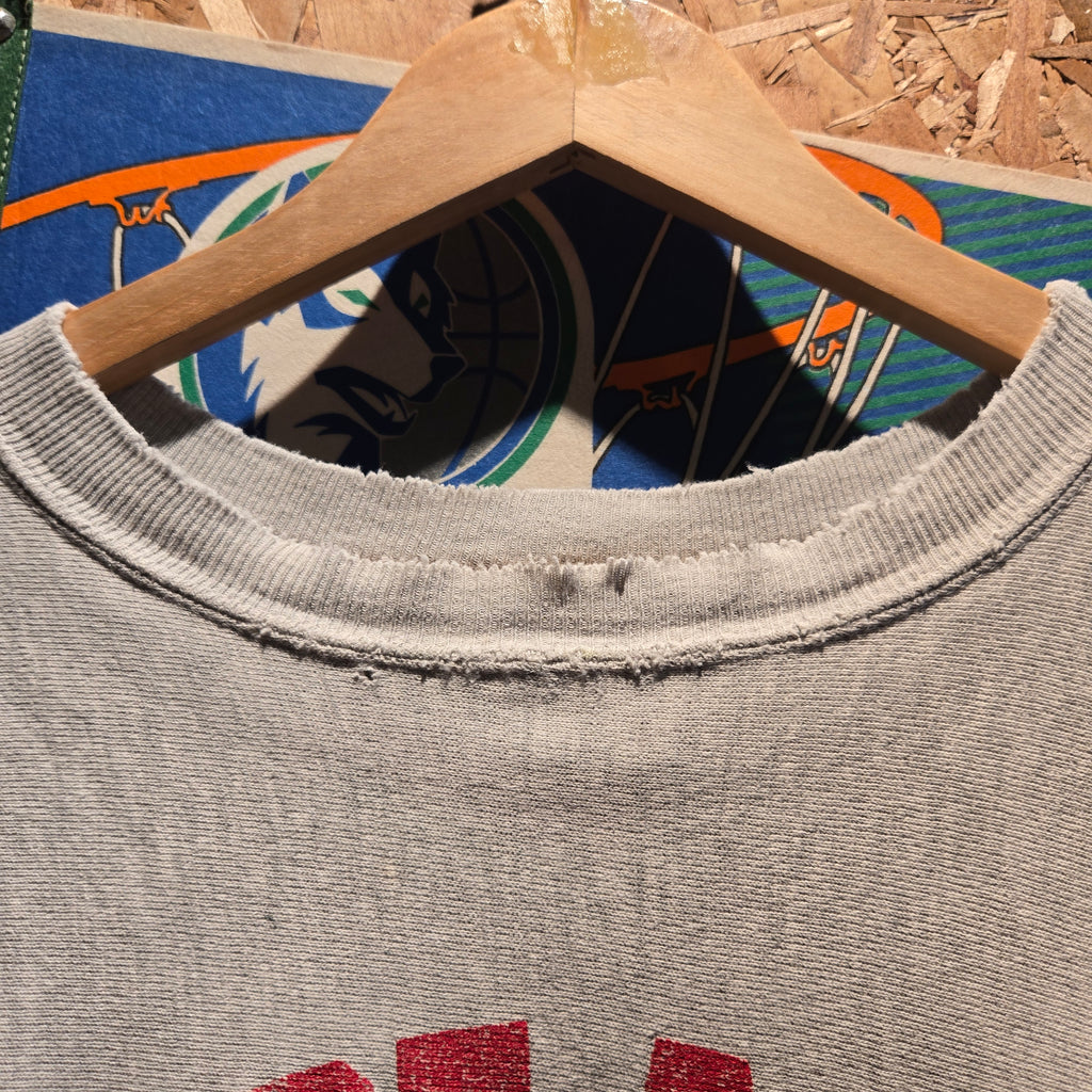 VTG 80's Champion Reverse Weave Indiana Hoosiers Tri Blend Distressed: 2XL
