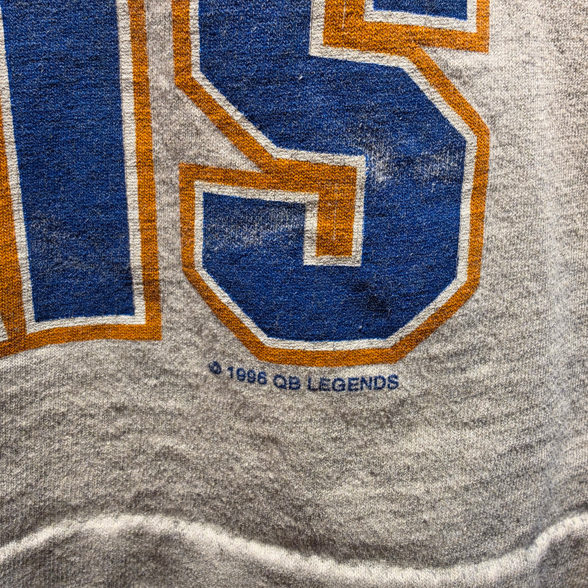 VTG 1996 Kentucky Wildcats Football Gray T-Shirt Single Stitch: XL