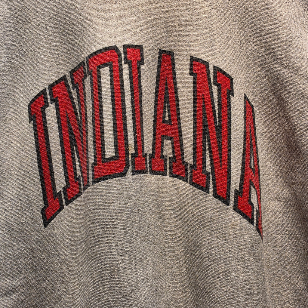 VTG 90's Indiana Hoosiers Champion Reverse Weave Sweatshirt: XXL