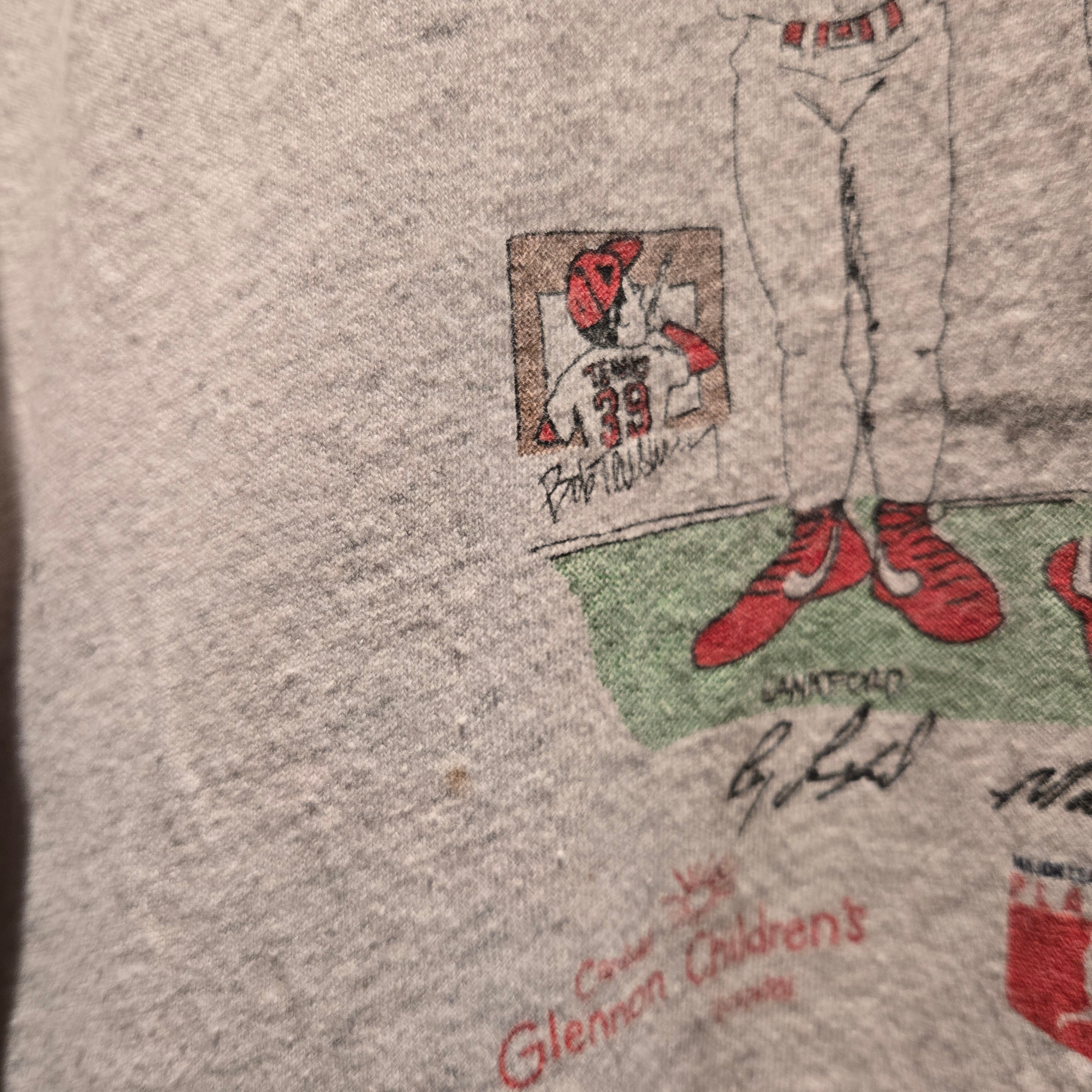 VTG St Louis Cardinals Fab Four Made In USA Graphic T-Shirt: 2XL