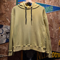 Saint Laurent Paris Lime Yellow Pullover Hoodie Designer: Small