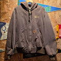 VTG Carhartt J280 DKB Canvas Jacket Brown Quilted: Large