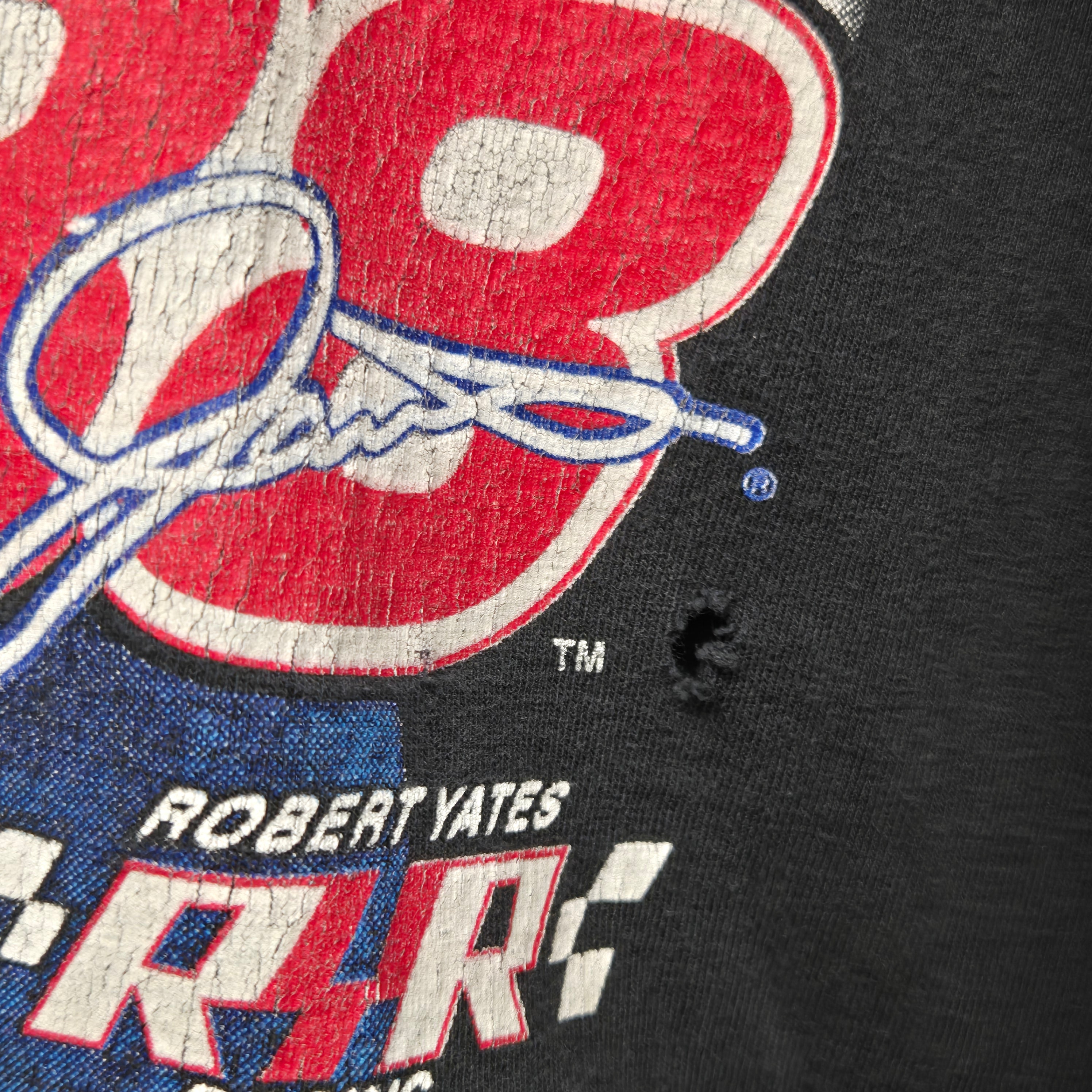 VTG Dale Jarrett #88 Black T-Shirt: 2XL