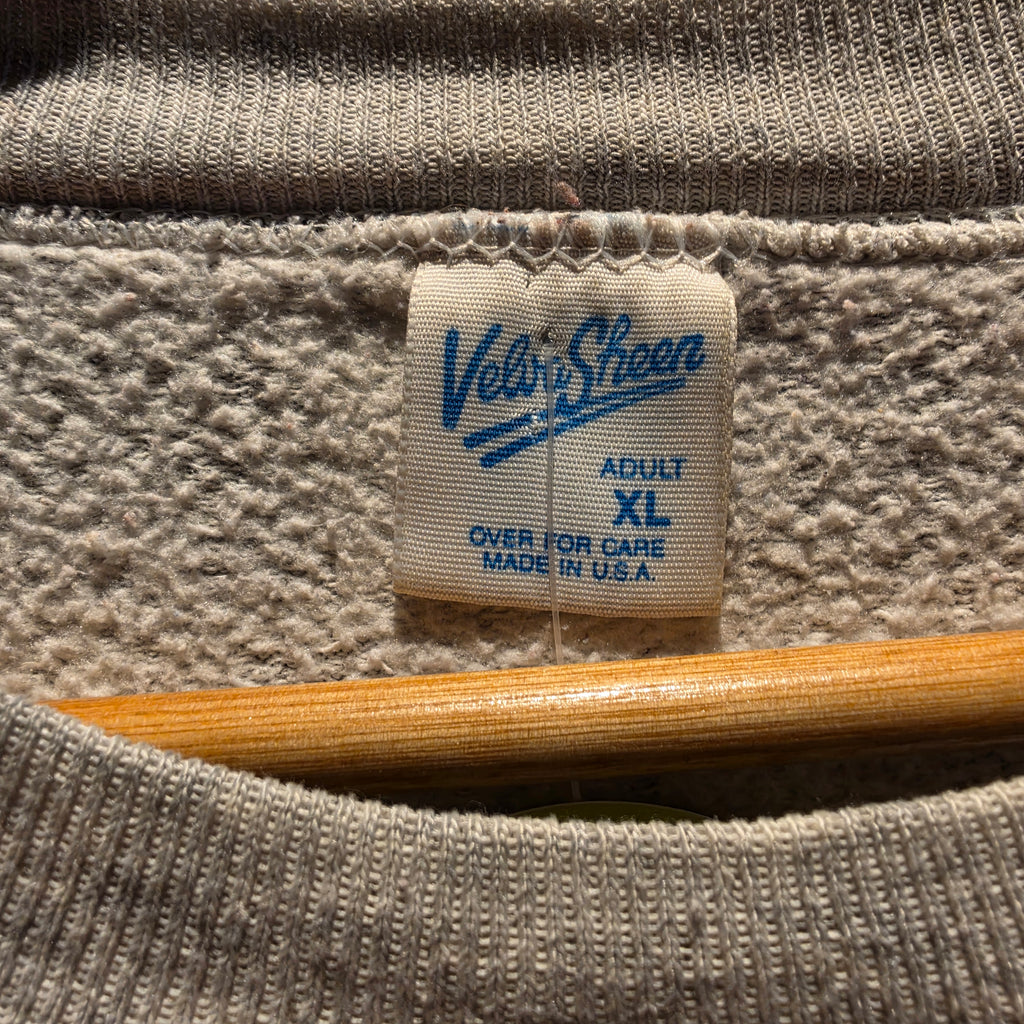 VTG Velva Sheen Disney Minne Mouse Grey Sweatshirt: XL