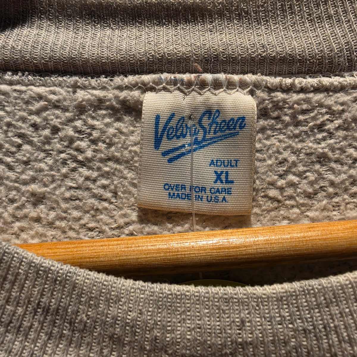VTG Velva Sheen Disney Minne Mouse Grey Sweatshirt: XL