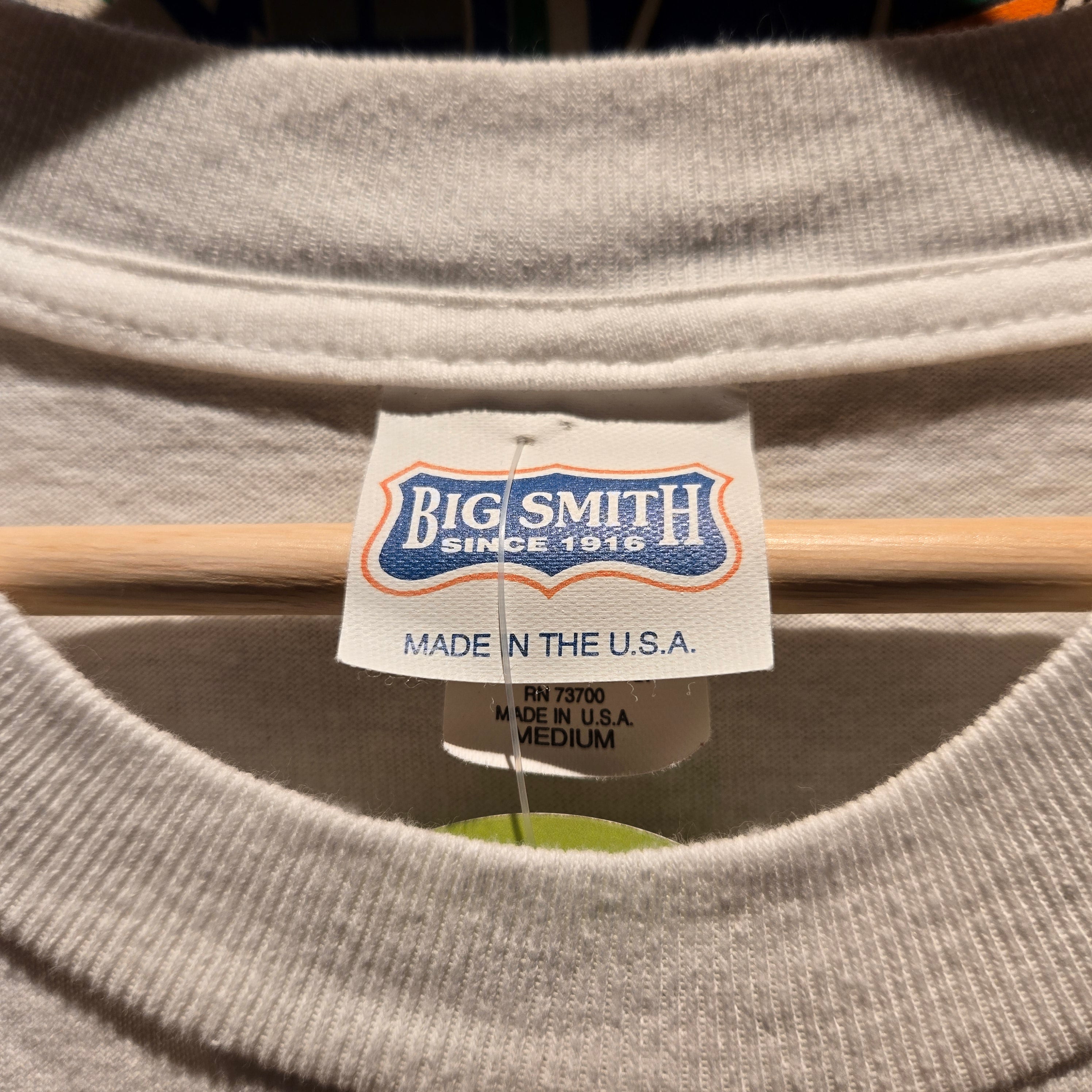 VTG 90'S Big Smith American Classic T-Shirt Made In USA: Medium
