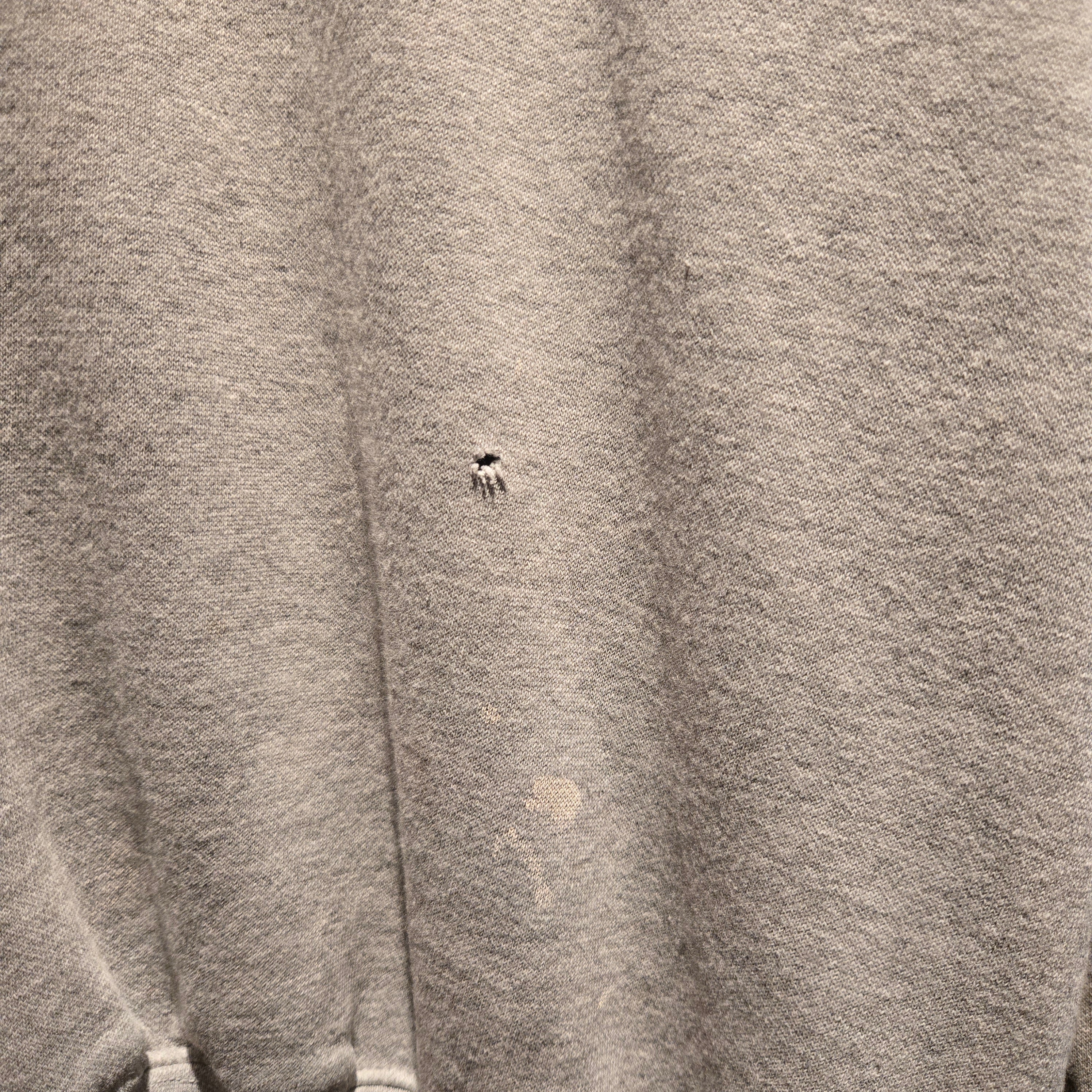 VTG Nike Uconn Connecticut Huskies Center Swoosh Gray Sweatshirt: Large