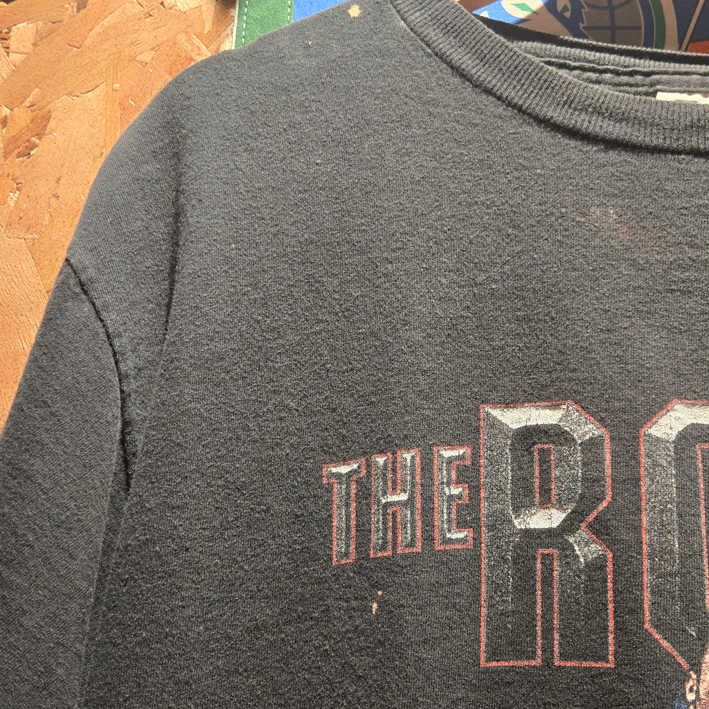 VTG 1999 The Rock Layin' The Smack Down On Ya Black T-Shirt: M