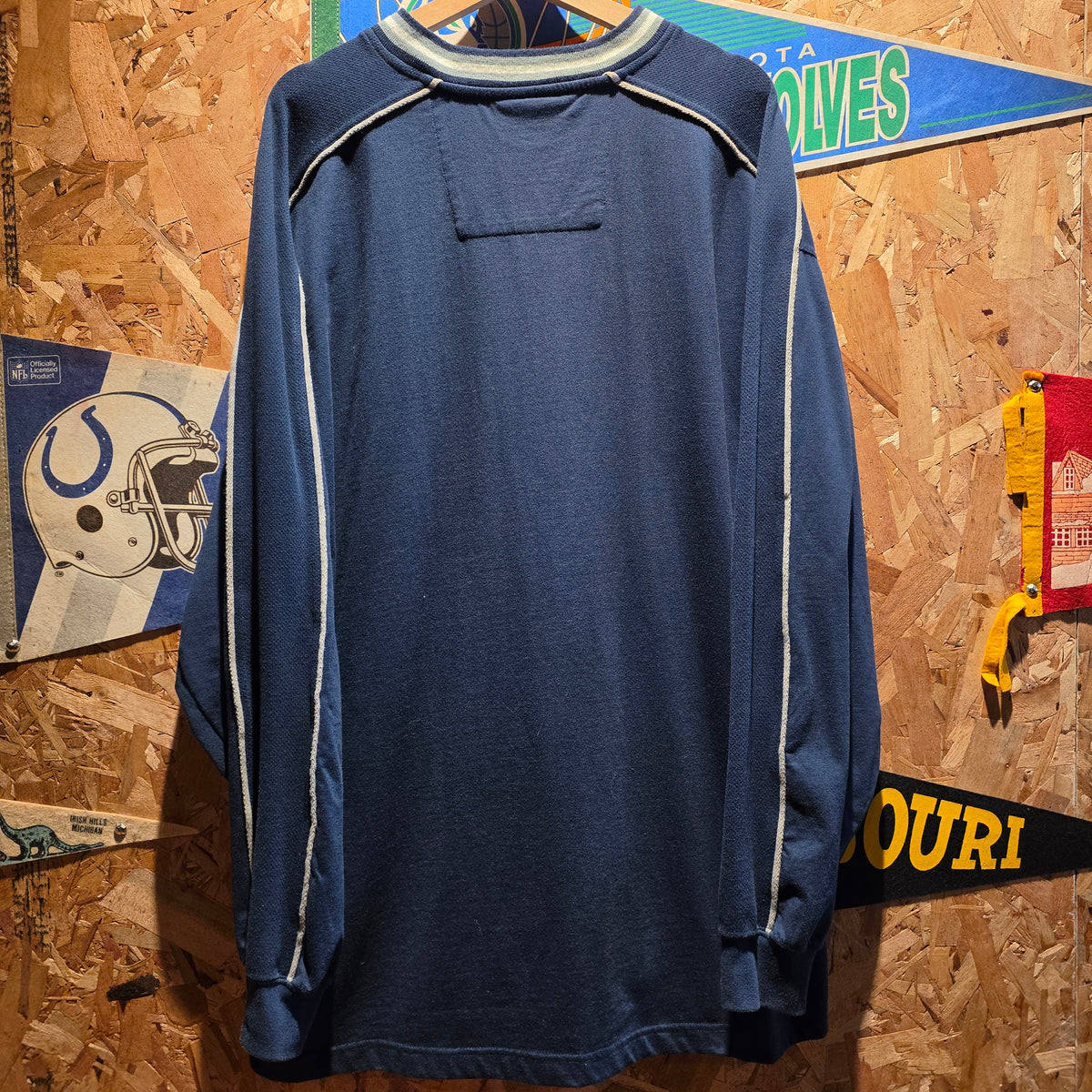 VTG Lee Sport Duke University Sweatshirt Long Sleeve Embroidered: XXL