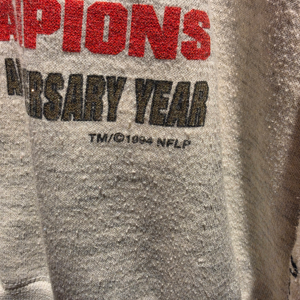 VTG 1994 Starter San Francisco 49ers Super Bowl Sweatshirt: XL