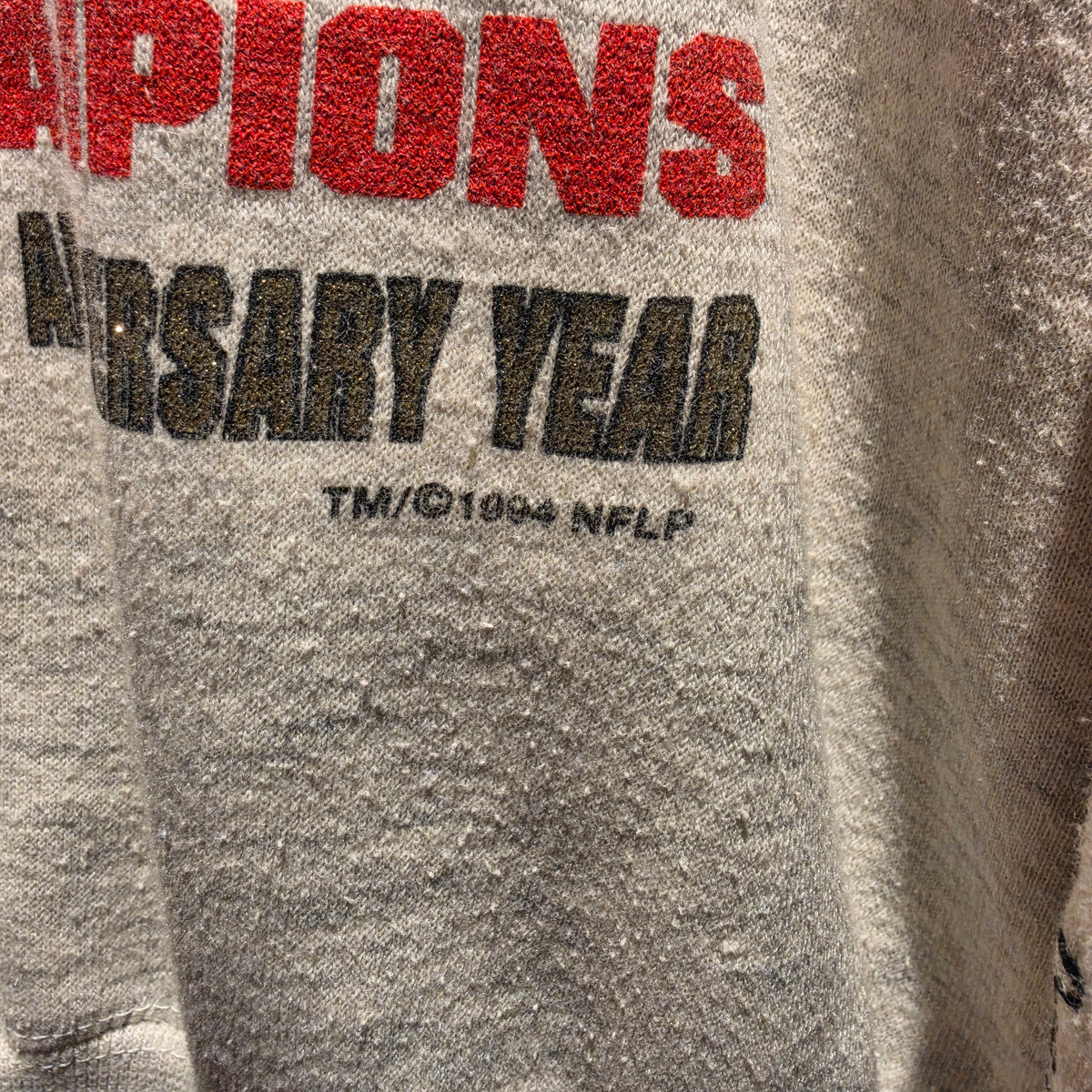 VTG 1994 Starter San Francisco 49ers Super Bowl Sweatshirt: XL