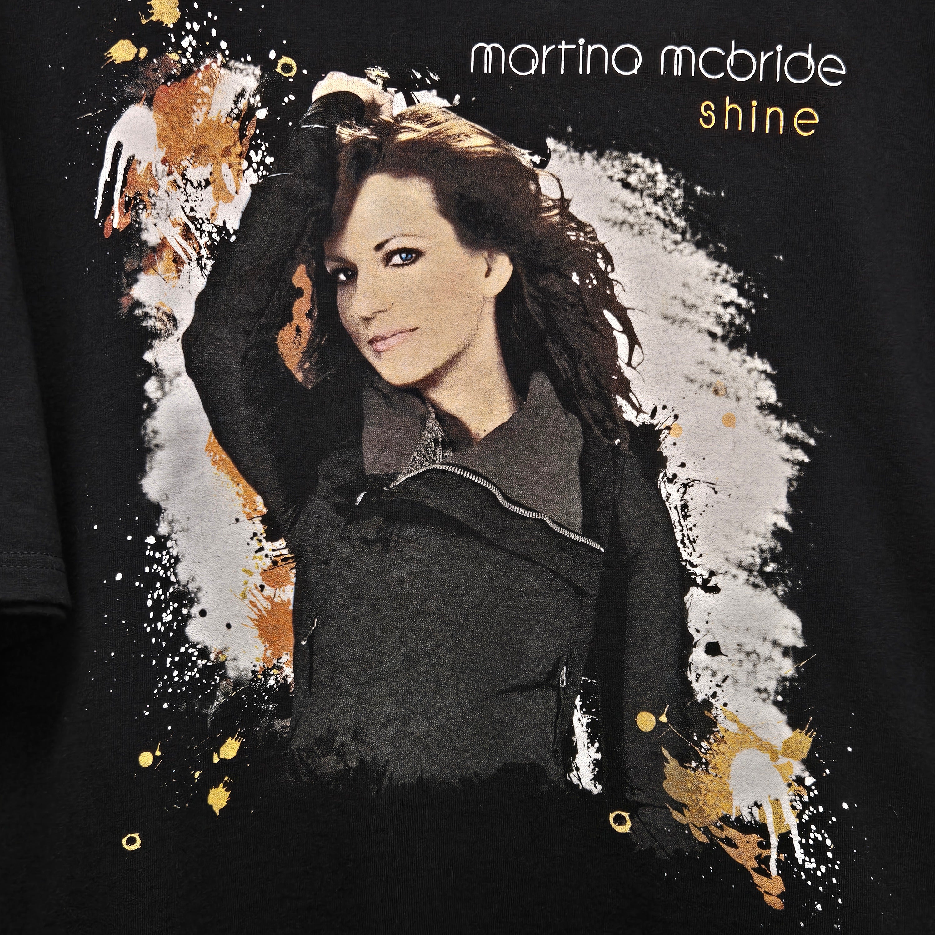 2009 Martina McBride Shone Tour Black T-Shirt: 3XL