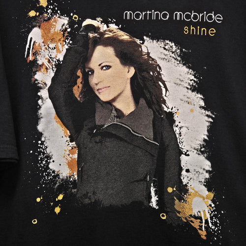 2009 Martina McBride Shone Tour Black T-Shirt: 3XL
