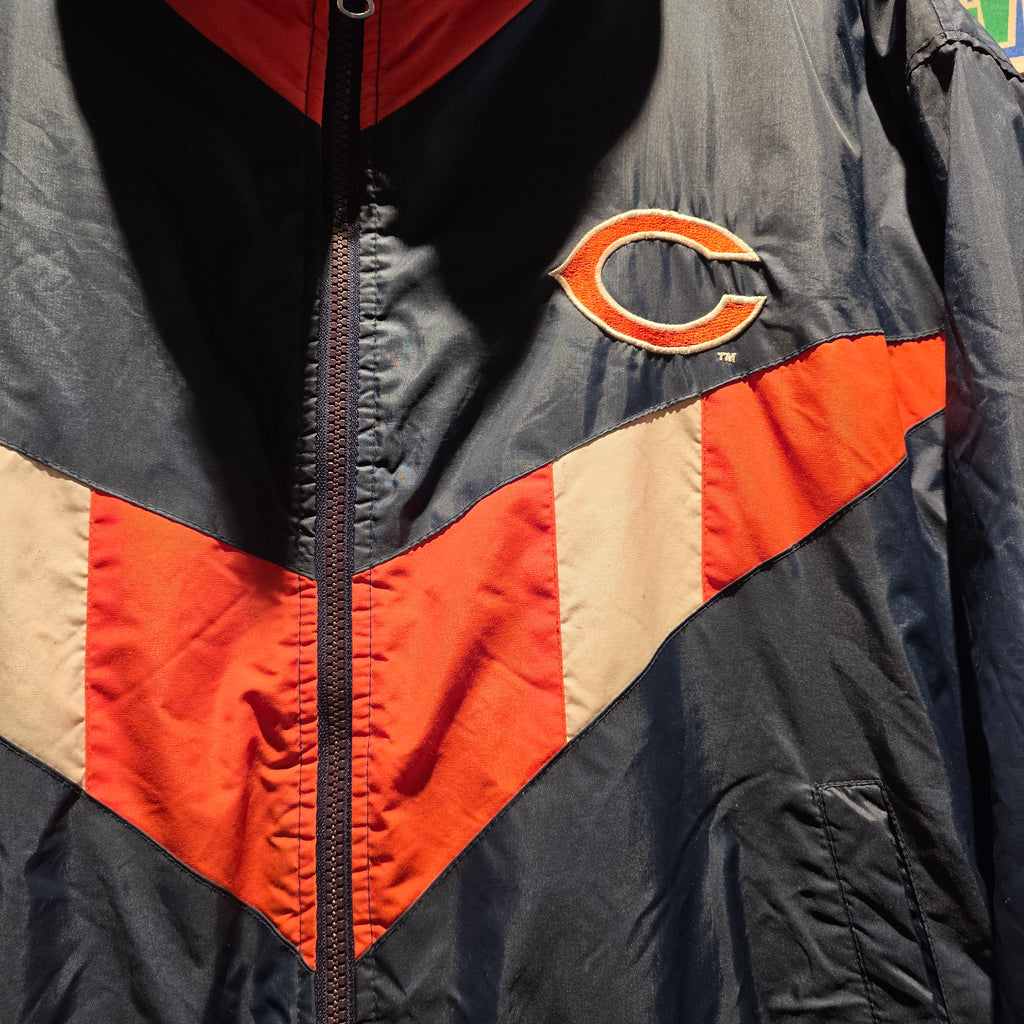 VTG Chalk Line Chicigo Bears Jacket NFL Football: M/L
