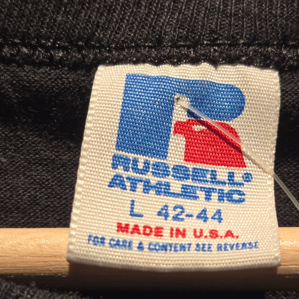 VTG Zidjian Single Stitch Black T-Shirt Made In USA: Medium