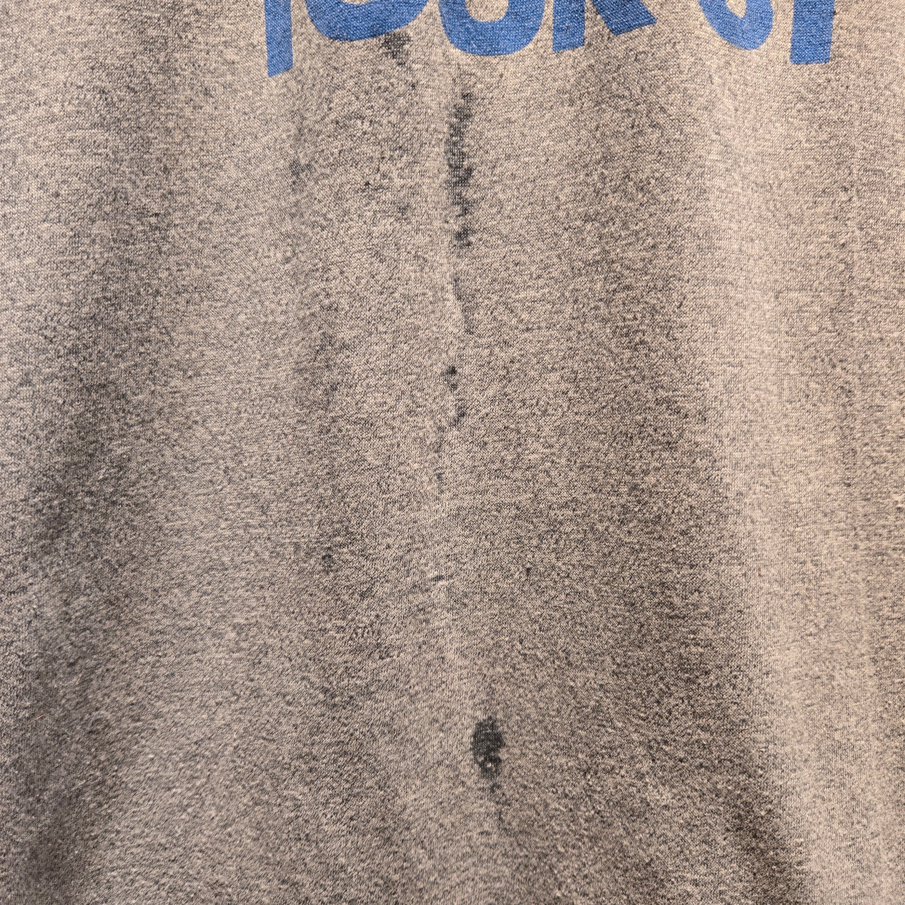 VTG 1981 Foghat Touring America Grey T-shirt: Large